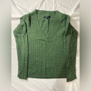 Banana Republic Green V-neck Cardigan